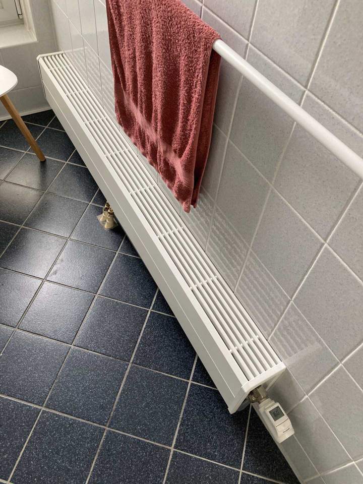 Final configuration. Towel not included.